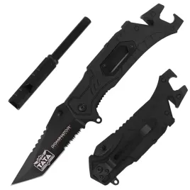 noz-skladany-ratowniczy-turystyczny-dominator-edc-krzesiwo-super-tata