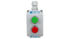 kaseta-sterownicza-2-otworowa-zielony-czerwony-1z-1r-szara-ip65-1x-dlawnica