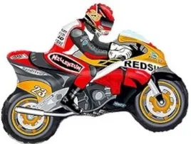 balon-foliowy-14-cali-motor-pomaranczowo-czerwony-24-x-31-cm-urodziny