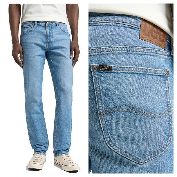 Lee DAREN ZIP FLY W33 L34 Męskie spodnie jeansy dżinsy PROSTE