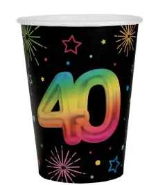 kubeczki-papierowe-fiesta-40-urodziny-czarne-270-ml-6-szt-kolorowy-nadruk