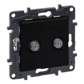 gniazdo-antenowe-podwojne-typ-f-czarny-mat-simon-10-casf2-01-49-kontakt-sim