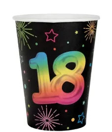 kubeczki-papierowe-fiesta-18-urodziny-czarne-270-ml-6-szt-kolorowy-nadruk
