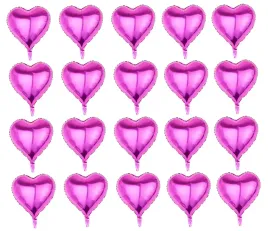 50-x-balon-foliowy-metaliczny-fuksjowy-serce-serduszko-metaliczne-45-cm
