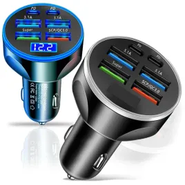 ladowarka-samochodowa-do-auta-6x-usb-usb-c-qc-3-0-pd-szybka-do-zapalniczki