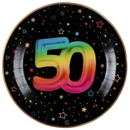 talerzyki-papierowe-fiesta-50-urodziny-czarne-23-cm-6-szt-kolorowy-nadruk