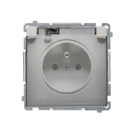 gniazdo-pojedyncze-z-uziemieniem-satynowe-ip44-basic-bmgz1b-01-29a-kontakt-