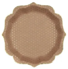 talerzyki-papierowe-zlote-kropki-kraft-21-cm-10-szt-urodziny