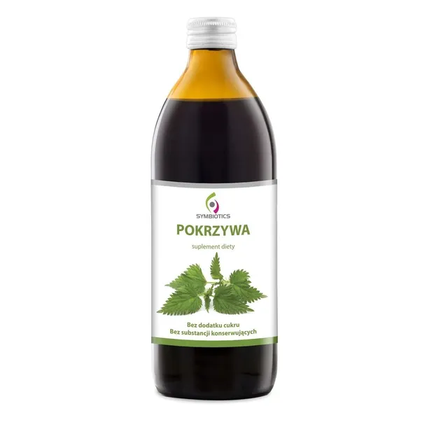 Sok z Pokrzywy 1000ml 1L NATURALNY BEZ KONSERWANTÓ