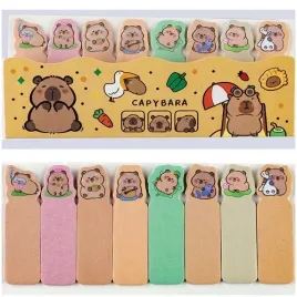 karteczki-samoprzylepne-zakladki-indeksujace-urocza-kapibara-50x14mm