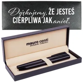 zestaw-pismienniczy-black-na-zakonczenie-szkoly-jestes-cierpliwa-jak-aniol