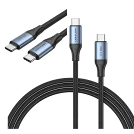 kabel-usb-c-do-usb-c-vention-usb-4-0-5a-40gbps-w-oplocie-1m-240w-szary