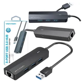 hub-5w1-vention-usb-3-0-z-adapterem-gigabit-ethernet-015m-3x-usb-a-3-0