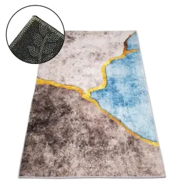 dywan-do-salonu-160x220cm-brazowo-niebieski-vintage-retro-antyposlizgowy