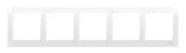 ramka-5-krotna-biala-simon-54-dr5-11-kontakt-simon