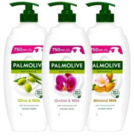 palmolive-zestaw-3-zeli-750-ml-olive-milk-almond-milk-orchid-for-women