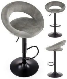 hoker-regulowany-metalowy-tapicerowany-krzeslo-barowe-100-cm-szary-h102