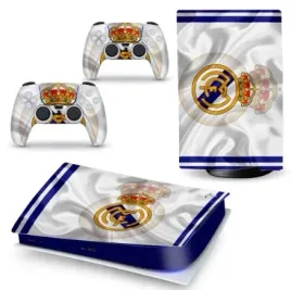 naklejki-naklejka-skorki-na-playstation-5-oraz-pady-motyw-real-madryt