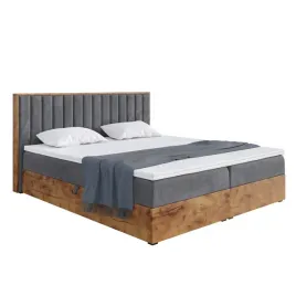 lozko-boxspring-pojemniki-zaglowek-pikowany-ciemnoszare-200x200-cm-woodin-4