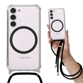 etui-do-samsung-s24-plus-antishock-wzmocnione-czarna-smycz-ring-magsafe