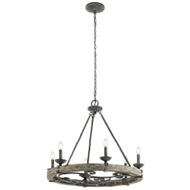 kichler-zyrandol-antyczny-taulbee-e14-6x60w-postarzany-cynk-ip20