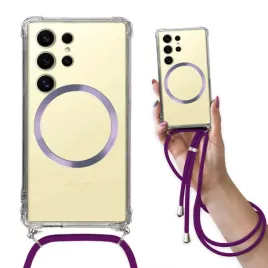 etui-do-samsung-s24-ultra-antishock-case-sliwkowy-sznurek-ring-magsafe