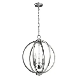 lampa-wiszaca-nikiel-e14-3x60w-corinne-feiss-regulowana-wysokosc