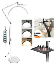 lampa-led-kosmetyczna-bezcieniowa-wysoka-moon-do-makijazu-paznokci-rzes-24w