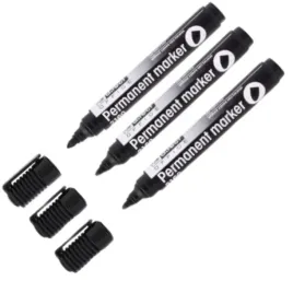 marker-pisak-permanentny-wodoodporny-okragly-d-rect-2160-czarny-3szt