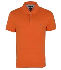tommy-hilfiger-polo-meskie-slim-pomaranczowe-xl