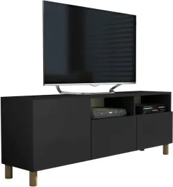 szafka-rtv-pod-telewizor-150cm-czarny-mat-nozki-dab