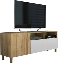 szafka-rtv-pod-telewizor-150cm-dab-wotan-bialy-mat-na-nozkach