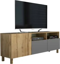 szafka-rtv-pod-telewizor-150cm-dab-wotan-z-szarym-na-nozkach