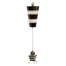 lampa-stolowa-art-deco-peony-czarna-taupe-112-cm-flambeau