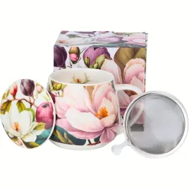 kubek-barylka-430ml-z-zaparzaczem-do-herbaty-ziol-flower-classic-magnolie