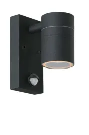 lampa-zewnetrzna-scienna-led-5w-2700k-czarna-z-czujnikiem-lucide
