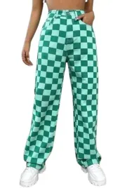 shein-spodnie-jeansowe-zielone-dlugie-40-42-vhv
