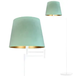 lampa-stojaca-podlogowa-regulowana-mietowa-led-e27-z-abazurem-welurowa