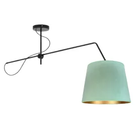 lampa-wiszaca-regulowana-sufitowa-zyrandol-led-e27-przegubowa-welur-mietowa