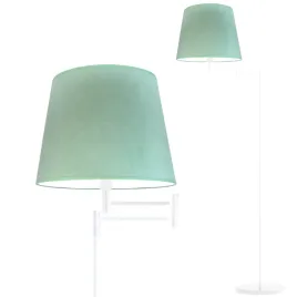 lampa-stojaca-podlogowa-regulowana-mietowa-led-e27-z-abazurem-welurowa