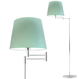 lampa-stojaca-podlogowa-regulowana-mietowa-led-e27-z-abazurem-welurowa