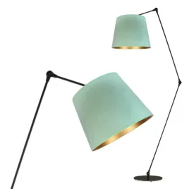 lampa-stojaca-podlogowa-lukowa-mietowa-regulowana-led-e27-abazur-welurowa