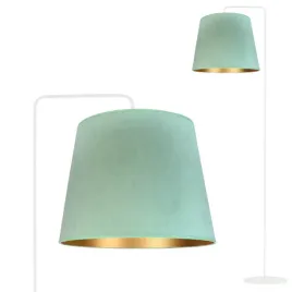 lampa-stojaca-podlogowa-welurowa-abazur-led-e27-nowoczesna-modna-mietowa