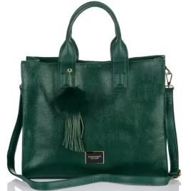 klasyczna-torba-z-pomponem-monnari-miejska-shopper-pojemna-zielona-premium