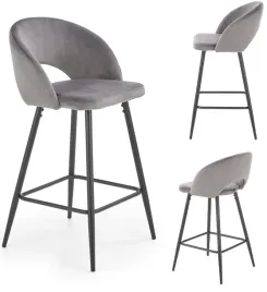 hoker-tapicerowany-krzeslo-wysokie-stolek-barowy-h-96-szary-czarny-loft