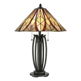 lampa-stolowa-tiffany-witrazowa-2xe27-60w-brazowa-quoizel