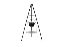 grill-ogrodowy-ruszt-kociolek-wiszacy-na-trojnogu-stal-nierdzewna