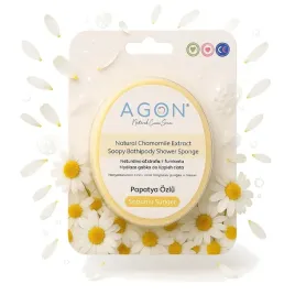 gabka-z-mydlem-agon-rumianek-125g-shower-sponge-kojaca-kapiel-delikatna