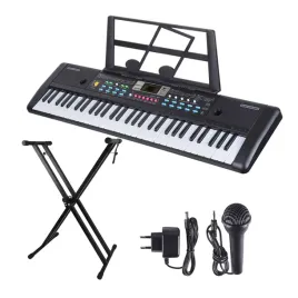 zestaw-keyboard-edukacyjny-61-klawiszy-dla-dzieci-mikrofon-statyw-stojak