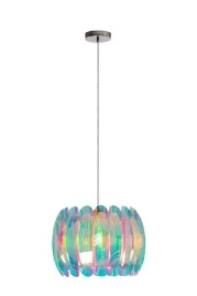 lucide-glinstar-lampa-wiszaca-multikolor-1xe27-40w-designerska
